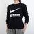 NIKE耐克女装2018春季新款运动套头衫针织圆领休闲卫衣859034-010(黑色 XL)第5张高清大图