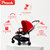 Pouch婴儿推车轻便可坐可躺便携式伞车折叠婴儿车手推车A29(宝蓝色)第4张高清大图