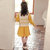 巴洛尼莫女童连衣裙马甲两件套秋季2021新款洋气童装韩版时尚女大童套装(160 黑)第4张高清大图