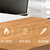 亿景鸿基 会议桌简约现代接待桌会客桌木质长桌(橡木色 YH3600)第5张高清大图