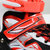 乐士ENPEX溜冰鞋儿童成人用可调直排轮滑鞋旱冰鞋MS168(红色 S码（32-35）)第5张高清大图