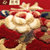 龙禧家居 欧式圆形地毯 客厅茶几卧室床边毯 电脑椅餐桌垫门厅入户地毯(1018红色)第3张高清大图