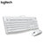 Logitech/罗技MK120 USB有线鼠标键盘套装 电脑台式机键鼠套装(白色)第2张高清大图
