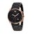 阿玛尼时尚玫瑰金硅胶手表AR5905男表/AR5906女表(黑色 女)第2张高清大图