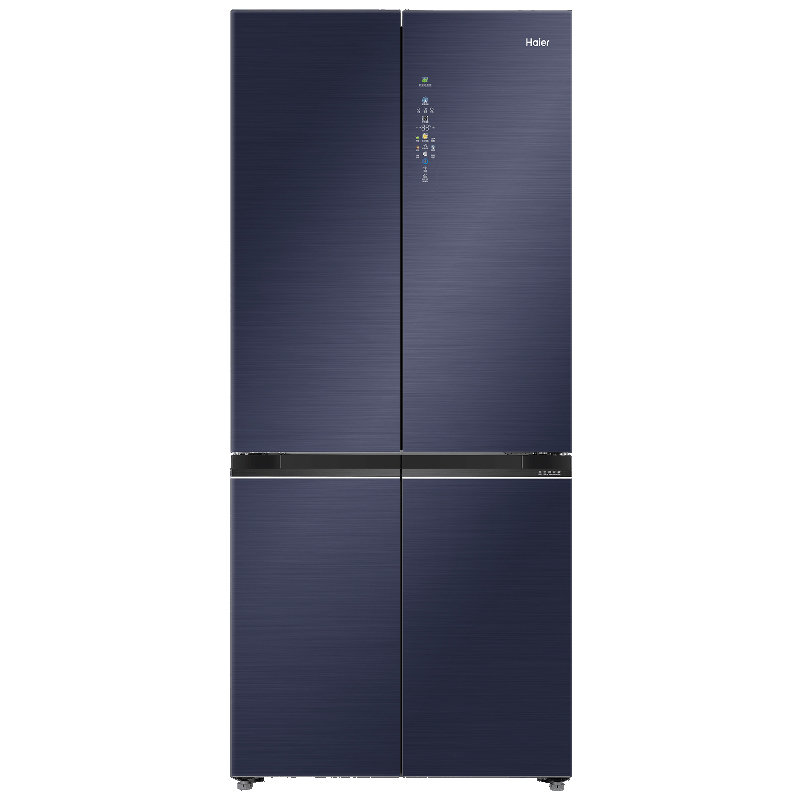 海尔haier505升十字对开四门平隐式零厘米嵌入冰箱bcd505wghtd14b5u1