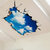 3D立体墙贴天花板壁纸自粘装饰卧室个性房顶寝室宿舍墙纸海报创意(19.3D跳跃海豚)第4张高清大图