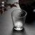 日式锤纹玻璃杯套装 家用简约水杯清新森系ins茶杯带杯架杯子套装(冰竹杯6只+杯架+托盘 默认版本)第2张高清大图