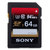 索尼（SONY） 64G SDXC UHS-3 高速存储卡（Class10） 读速可达94M/S，写速可达60M/S第2张高清大图