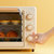 小熊（Bear）电烤箱 家用烘焙简易三旋钮多功能35升大容量蛋糕面包迷你小型电烤箱 DKX-A35U1第5张高清大图