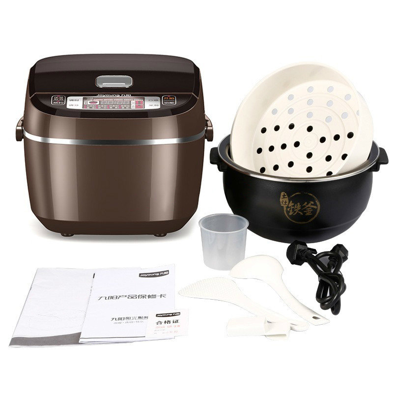 九阳joyoungjyfi40fs07咖啡色底盘聚能加热加厚防冲击机身防干烧装置