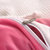 晶丽莱家纺 双面水晶绒四件套加厚保暖秋冬1.5m1.8米被套床单法莱绒珊瑚绒4件套(无印红色 1.5-1.8米床通用)第4张高清大图