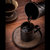 帝国黑金钢陶瓷咖啡杯 日式复古手工陶艺杯磨砂小资杯具配碟dg-59(150ml)第3张高清大图