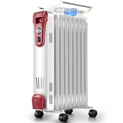 赛亿（Shinee) OFR-5217-9 9片电热油汀取暖器/电暖器/电暖气（带烘衣架加湿盒，制热、烘衣、加湿三效一体，9片油汀）