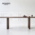 北欧简约家用餐桌椅大小户型全实木书桌 橡木桌子现代长方形工作台(橡木原木色180x90x75)第3张高清大图