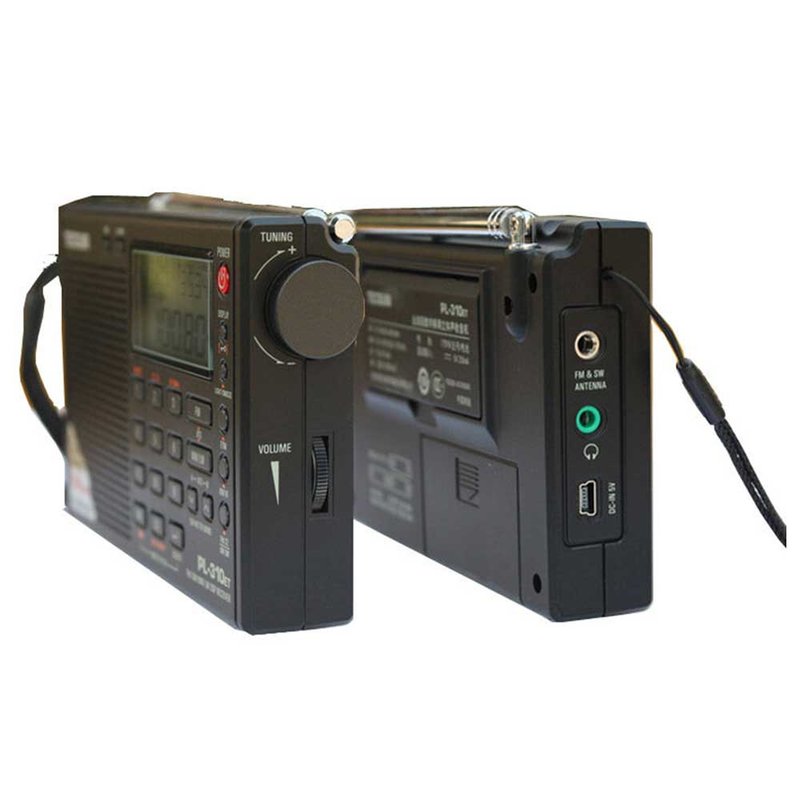 德生tecsunpl310et收音机音响全波段听力英语高考听力四六级考试时钟