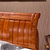 亿景鸿基 中式现代家具实木床单人床双人床  不含床头柜橡木床 YSMC062(海棠色 1500)第5张高清大图