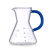 帝国DG-2116咖啡分享壶 家用美式玻璃壶冲茶器 多功能咖啡壶500cc(手柄透明)第5张高清大图
