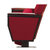 亿景鸿基 影院椅礼堂椅阶梯教室报告厅连排座椅会议椅(红色 YX10)第4张高清大图