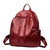 一匠一品YI JIANG YI PIN 百搭双肩包旅行女士包包学院风休闲旅行背包(红色)第5张高清大图