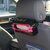 NAPOLEX 米奇汽车用品纸巾盒套 卡通可爱创意车载遮阳板抽纸盒夹框架(米妮蝴蝶-粉框)第2张高清大图
