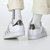 Adidas阿迪达斯三叶草女鞋板鞋2021春季新款舒适低帮耐磨休闲鞋松糕鞋小白鞋银色FW3915(FW3915 36.5)第3张高清大图