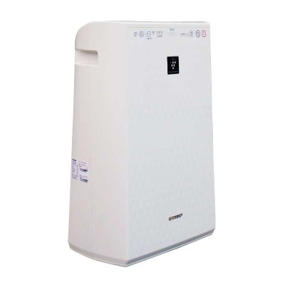 夏普家用型净化器KC-WE10-W 白色款杀菌/除尘/除甲醛/PM2.5加湿型净化机
