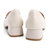 森达2021春季新品商场同款通勤石头纹羊皮革女皮单鞋3RT02AM1(米白 34)第5张高清大图