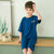 CaldiceKris（中国CK）儿童莫代尔短袖居服宝宝俩件套薄款睡衣CK-TF21452(蓝色 XXXXL)第4张高清大图