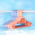 索尔诺塑料衣架防滑衣撑家用衣服架挂衣架 晾衣架Y012(天蓝色5只装)第3张高清大图