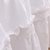 囍人坊 韩版全棉花边床罩床裙 单件纯色纯棉床单床套床盖1.5m1.8m2m米C(白色 120*200)第4张高清大图
