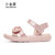 小金蛋童鞋儿童凉鞋女童公主鞋2019夏季新款韩版女孩软底沙滩鞋子(31 粉色)第2张高清大图