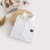 Mistletoe2017春装新款白衬衫 职业百搭修身长袖纯棉女士衬衣(白色 L)第5张高清大图