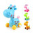 【限购1000件】宝宝发条玩具0-3岁儿童玩具动物上链条婴儿玩具车(颜色随机 款式随机)第5张高清大图
