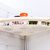 卡凡洛(KAFLO) 厨房用品置物架 调味料多层置物架卫生间落地收纳架子(白色 二层)第4张高清大图