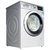 博世(Bosch) WAP242R88W 8公斤 变频滚筒洗衣机(银色) 高温筒清洁 中途添衣第5张高清大图