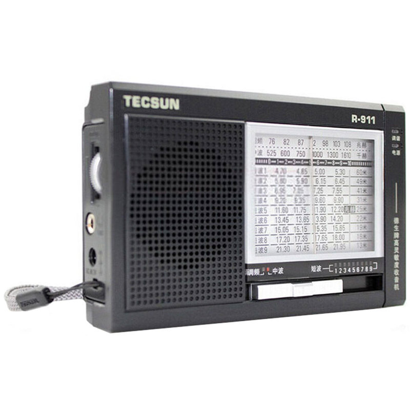 德生tecsunr911收音机便携式半导体全波段收音机校园广播
