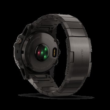 Garmin佳明fenix5X+Plus飞耐时5心率智能GPS户外功能运动手表旗舰(钛合金ADLC镀膜 钛合金ADLC)