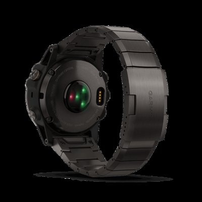 Garmin佳明fenix5X+Plus飞耐时5心率智能GPS户外功能运动手表旗舰(黑色 ADLC镀膜 钛合金ADLC)