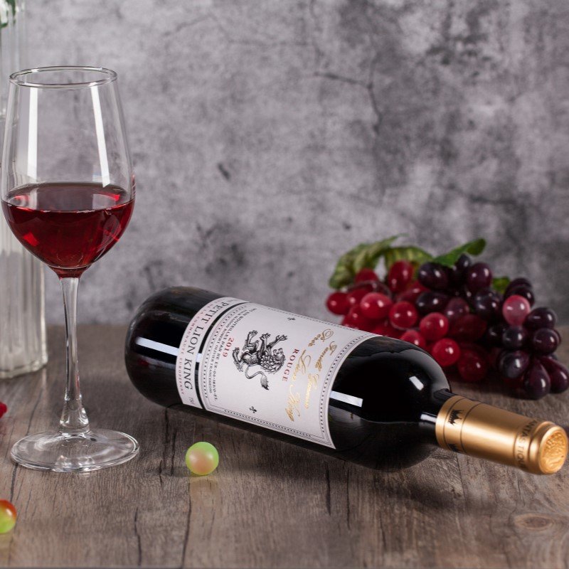 小狮王法国干红葡萄酒法国原瓶进口红酒13度13vol2019年单支装