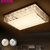品拓 LED吸顶灯大气现代简约客厅灯长方形水晶灯具卧室灯大厅餐厅灯具灯饰(80x60三色)第5张高清大图