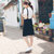 韩都衣舍2017韩版女装纯色背带连衣裙MR7187汩(黑色 S)第3张高清大图