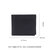 COACH 蔻驰 奢侈品 男士专柜款藏青色皮质短款对折钱包74896 MID(黑色)第2张高清大图