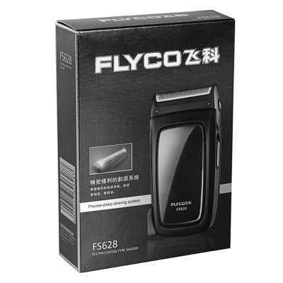 飞科（FLYCO）FS628 电动剃须刀 独立浮动刀头 贴面刀网