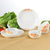 4个米饭碗+4根勺子+2个8英寸菜盘子碟子餐具套装油上彩日式青花瓷陶瓷器喝汤碗家用韩式第3张高清大图