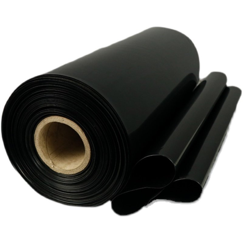 鱼塘防渗膜防水膜黑色厚塑料布养殖鱼塘专用土工膜池塘藕塘防水布16s