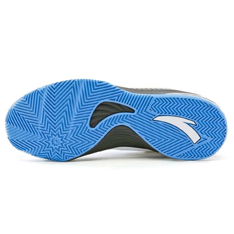 霸道2015秋季新款耐磨防滑减震气垫运动鞋11431115安踏白黑宝蓝44码