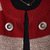 娇维安 春季女装中长款外套 韩版毛衣针织衫 圆领条纹图案针织开衫 女(酒红色 均码)第3张高清大图