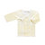 emimi 爱米米 日本原产 婴儿纯棉短款内衣和尚服 0-3个月(新生儿（0-3个月） 黄色条纹短款)第5张高清大图