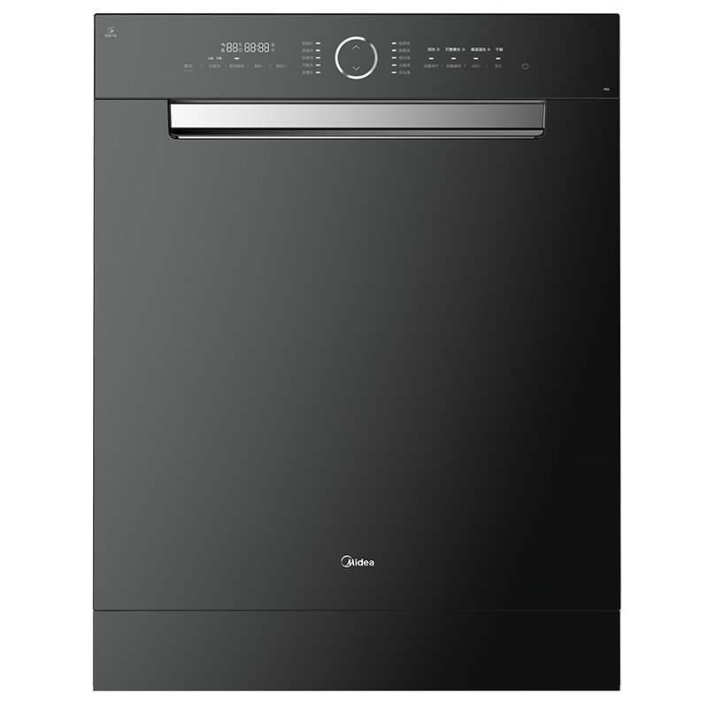 美的midea13套洗碗机家用嵌入式全自动洗碗机p60远红外热风烘干降噪
