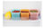 糖果色食物保鲜盒塑料收纳盒杂粮冰箱冷藏冰淇淋盒保鲜辅食分装盒(中号粉色5个装)第6张高清大图